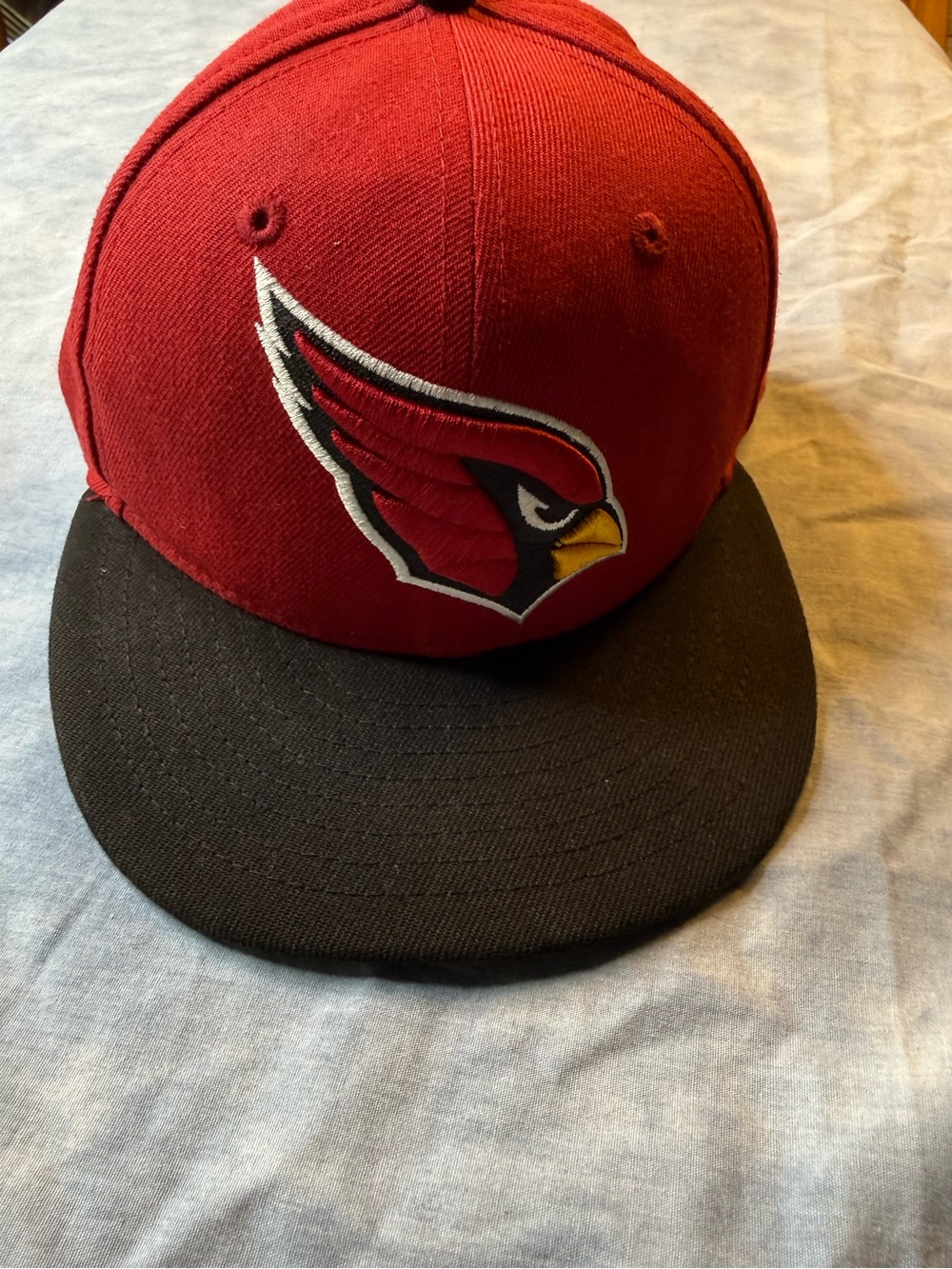 Arizona Cardinals Red and Black Snapback Hat youth hat.